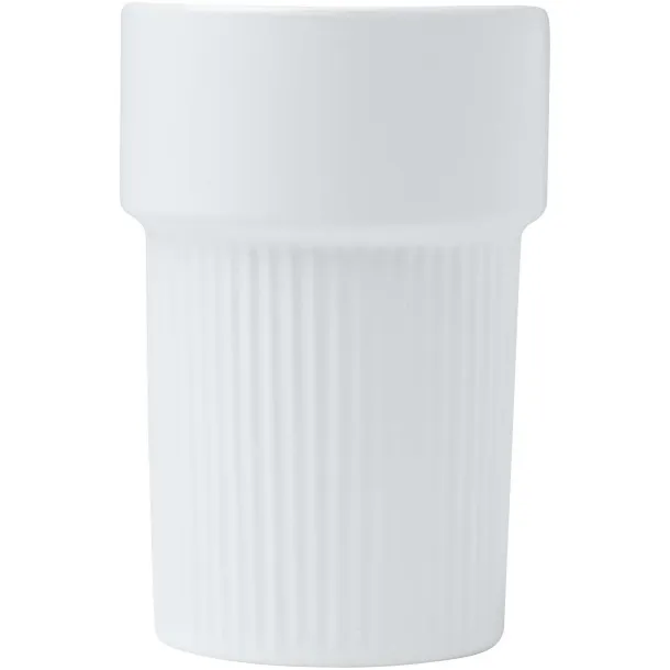 Fika šalica s bambus navlakom, 340 ml Bijela
