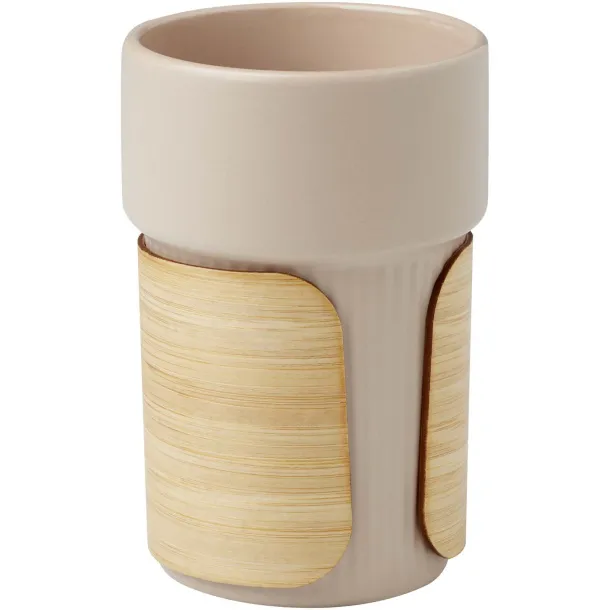 Fika šalica s bambus navlakom, 340 ml Oatmeal