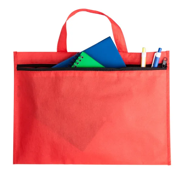 Kein document bag Red