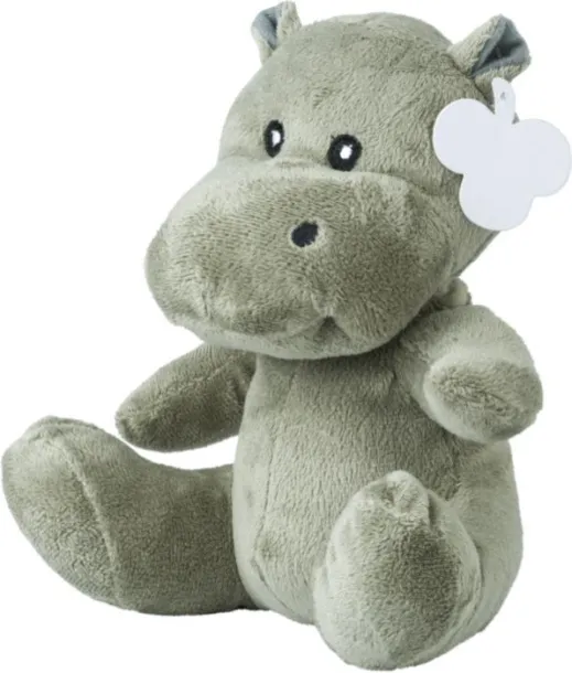  Plush hippo Geraldine grey