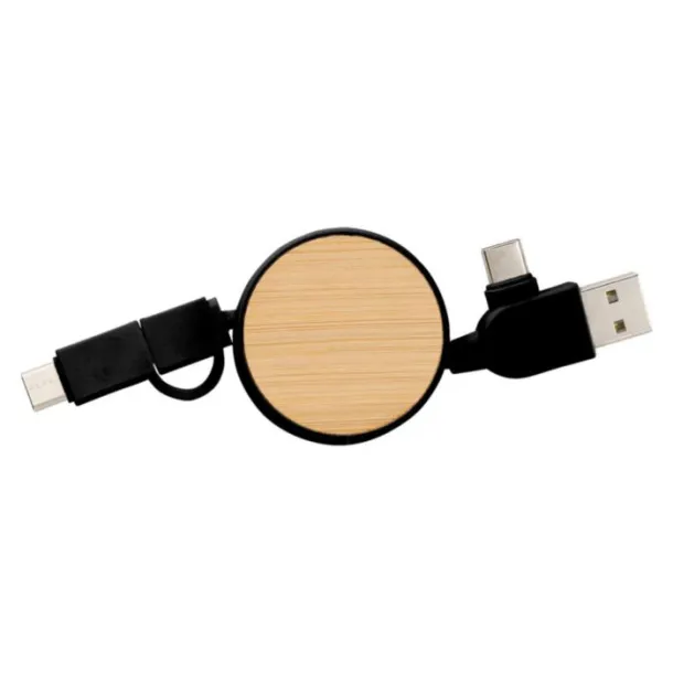 Jared ABS extendable charging cable black