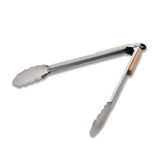 BBQ MASTER grill tongs Silver