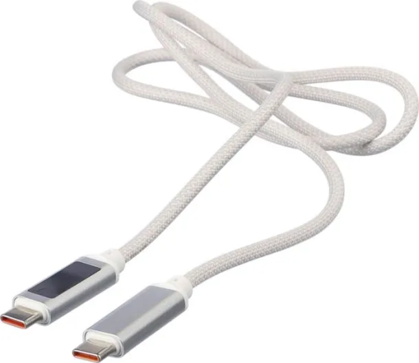 Claudia Nylon fabric charging cable 65W 