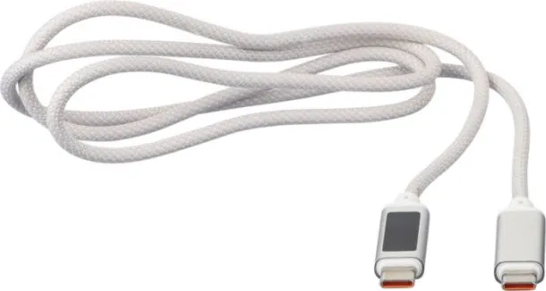 Claudia Nylon fabric charging cable 65W 