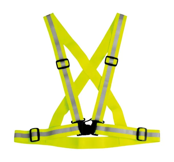  ADJUSTABLE REFLECTIVE BAND - Designed To Work Fluorescent Yellow