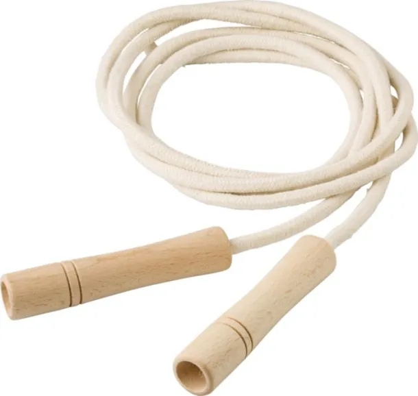 Edmund Cotton skipping rope brown