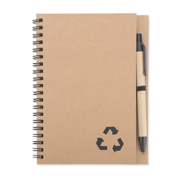 SERENO notes s kemijskom olovkom Crna