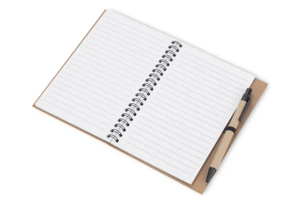 SERENO Notebook with pen Crna