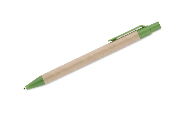 SERENO Notebook with pen Zelena