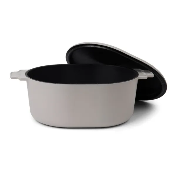 VINGA Monte heritage ovalni lonac za kuhanje 4 L - Vinga Warm Grey 3 