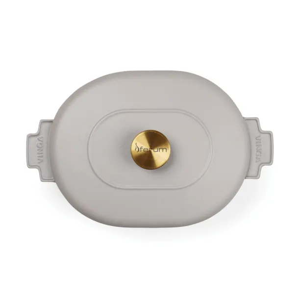 VINGA Monte heritage ovalni lonac za kuhanje 4 L - Vinga Warm Grey 3 