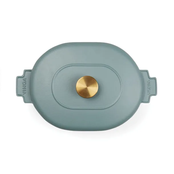 VINGA Monte heritage ovalni lonac za kuhanje 4 L - Vinga blue 