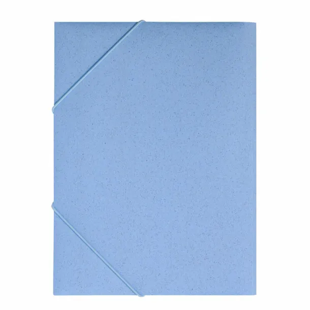  Wheat straw document folder approx. A4 blue