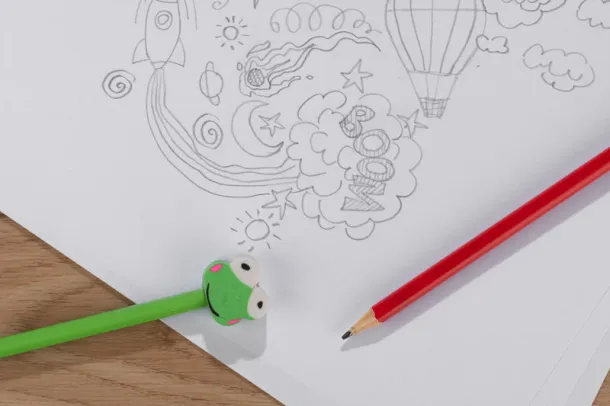 FUNNI MIX with eraser Crvena