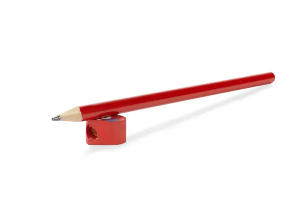 FUNNI MIX olovka s gumicom Crvena