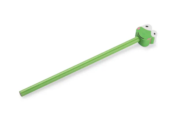 FUNNI MIX olovka s gumicom Zelena