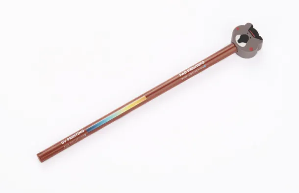 FUNNI MIX olovka s gumicom Smeđa