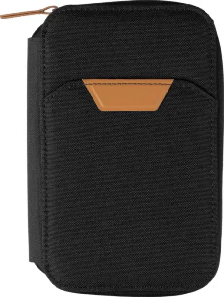 SUSANNE rPET travel wallet black