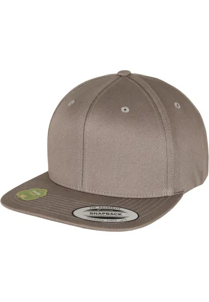  Organic Cotton Snapback - Flexfit Pale Grey