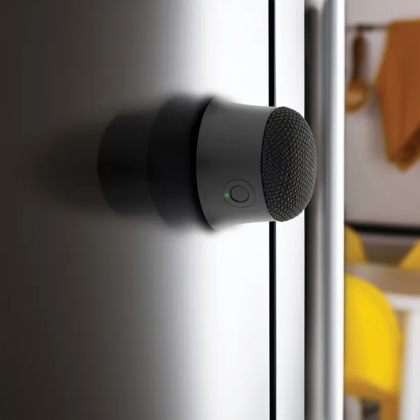 Magtune RCS recycled plastic magnetic 5W speaker - XD Collection Black 