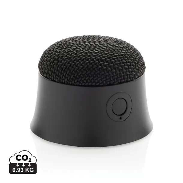 Magtune RCS recycled plastic magnetic 5W speaker - XD Collection Black 