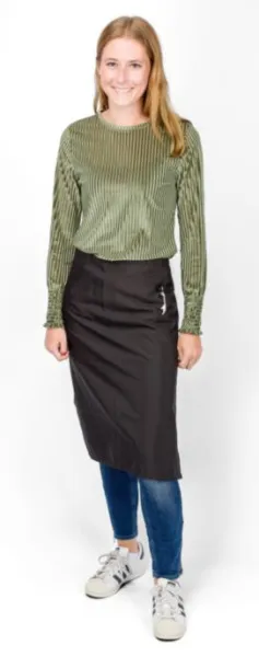 FARAH 100% Polyester Apron Crna