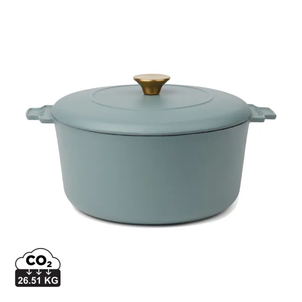 VINGA Monte heritage okrugli lonac za kuhanje 5,5 L - Vinga blue 