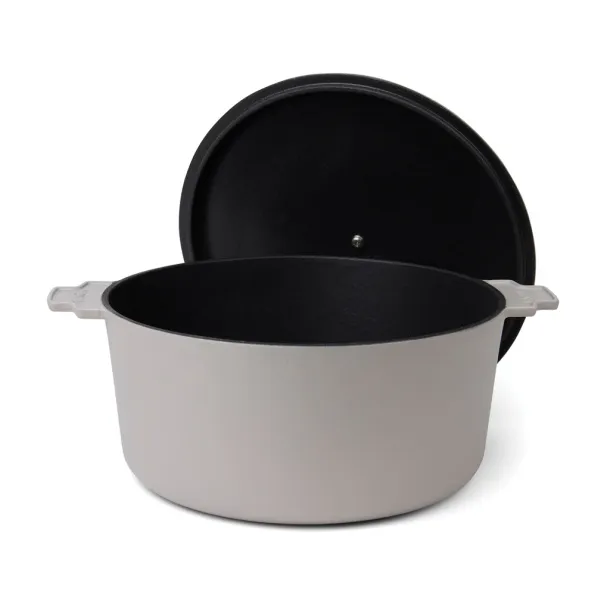 VINGA Monte heritage okrugli lonac za kuhanje 5,5 L - Vinga Warm Grey 3 