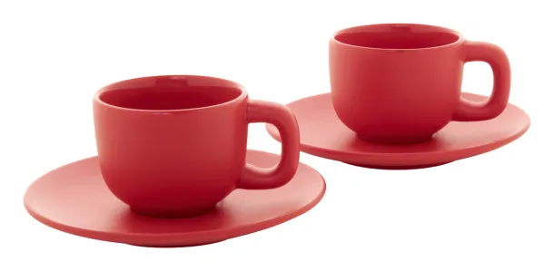 Caturra set šalica za espresso, 85 ml Crvena
