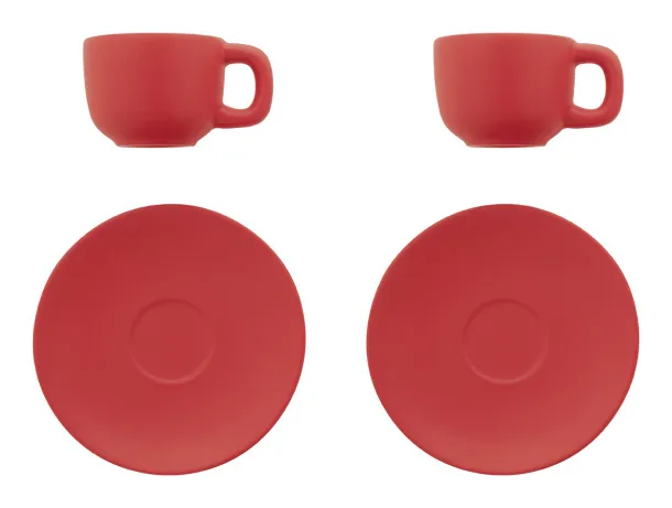 Caturra set šalica za espresso, 85 ml Crvena