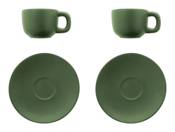 Caturra set šalica za espresso, 85 ml Zelena