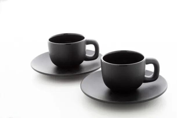 Caturra set šalica za espresso, 85 ml Crna