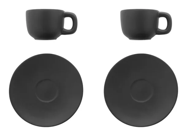 Caturra set šalica za espresso, 85 ml Crna