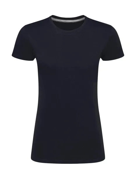  Ladies' Perfect Print Tagless Tee - SG Signature Navy