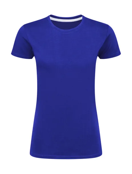  Ladies' Perfect Print Tagless Tee - SG Signature Royal blue