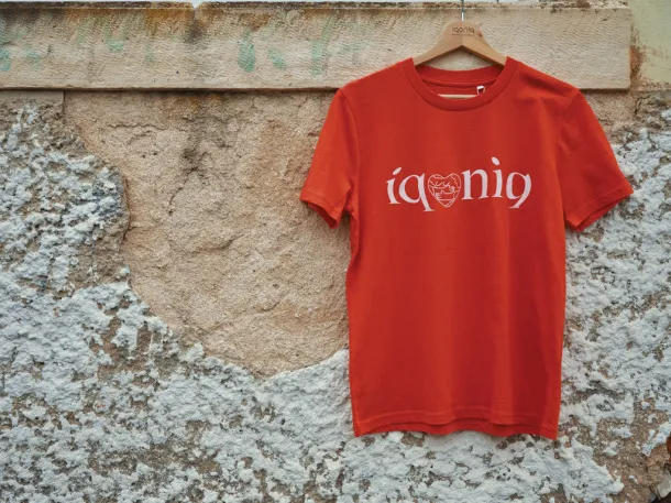  Iqoniq Koli kids lightweight recycled cotton t-shirt - iqoniq Oker žuta