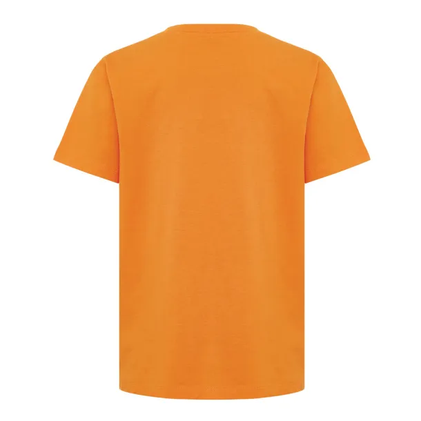  Iqoniq Koli kids lightweight recycled cotton t-shirt - iqoniq orange 