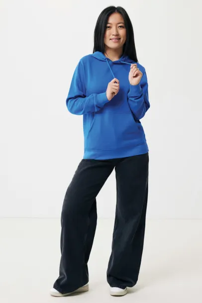  Iqoniq Rila lightweight recycled cotton hoodie - iqoniq blue 