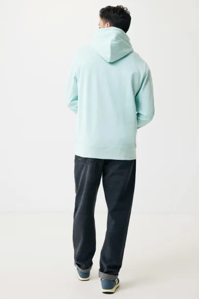  Iqoniq Rila lightweight recycled cotton hoodie - iqoniq crushed mint 