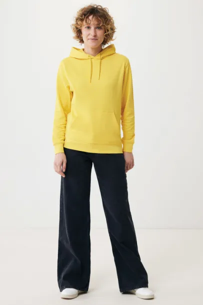  Iqoniq Rila lightweight recycled cotton hoodie - iqoniq yellow 