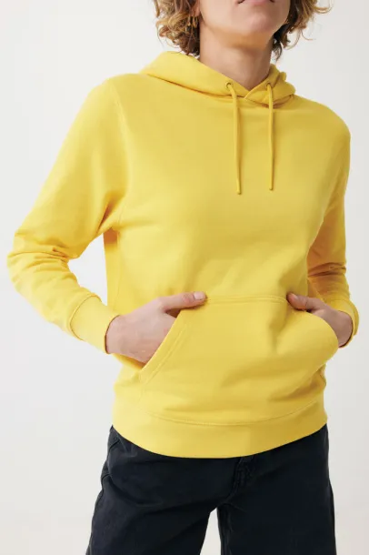  Iqoniq Rila unisex lagani hoodie od recikliranog pamuka - iqoniq yellow 