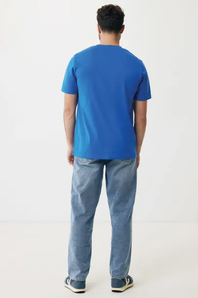  Iqoniq Sierra lightweight recycled cotton t-shirt  - iqoniq blue 