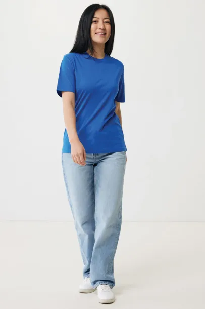  Iqoniq Sierra lightweight recycled cotton t-shirt  - iqoniq blue 