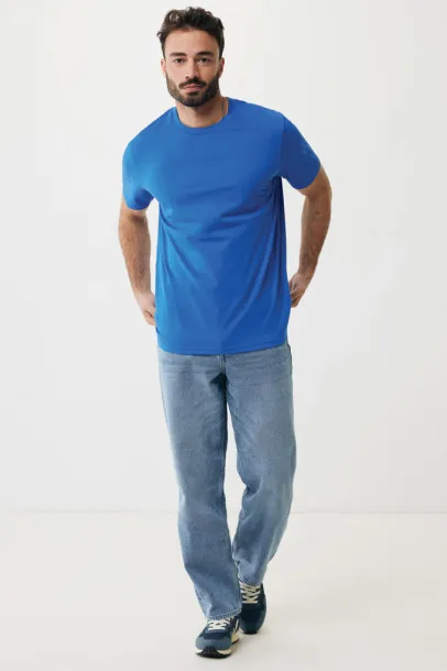  Iqoniq Sierra lightweight recycled cotton t-shirt  - iqoniq blue 