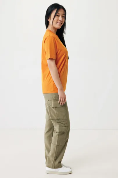  Iqoniq Sierra lightweight recycled cotton t-shirt  - iqoniq orange 