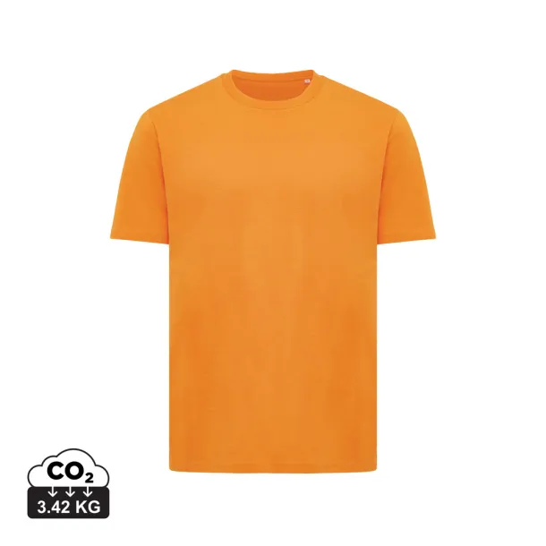  Iqoniq Sierra lightweight recycled cotton t-shirt  - iqoniq orange 