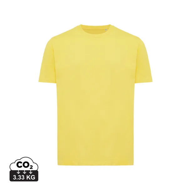  Iqoniq Sierra lightweight recycled cotton t-shirt  - iqoniq yellow 