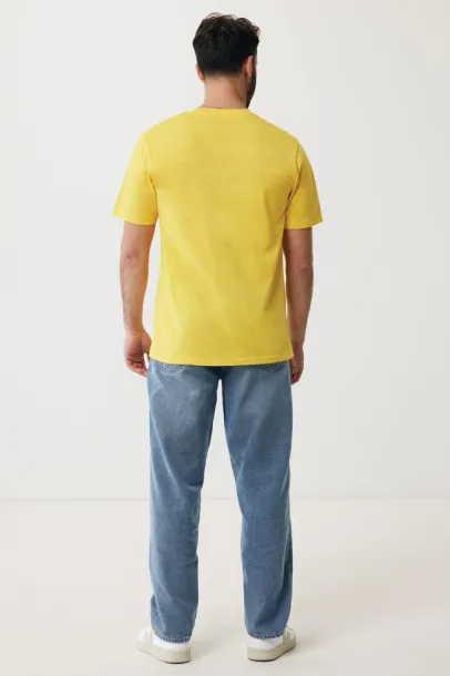  Iqoniq Sierra lightweight recycled cotton t-shirt  - iqoniq yellow 