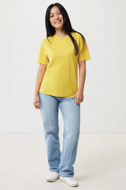  Iqoniq Sierra lightweight recycled cotton t-shirt  - iqoniq yellow 