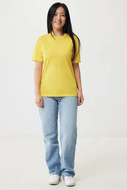  Iqoniq Sierra lightweight recycled cotton t-shirt  - iqoniq yellow 